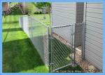 Buy cheap Vinyl White 6'h/8'w Garden Privacy Chain Link PVC Fence from wholesalers