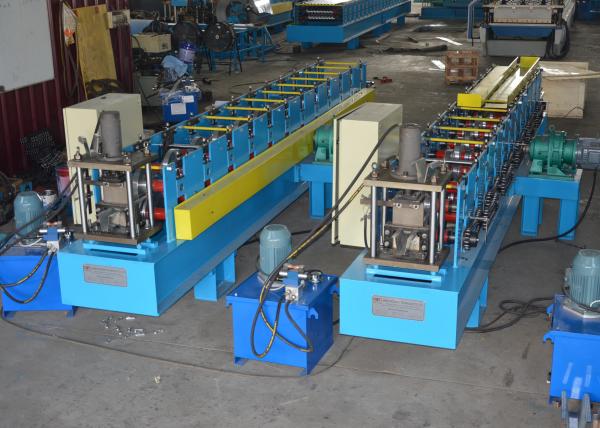 Quality Double Three Raw Furring Channel Roll Forming Machine 15m/min for sale