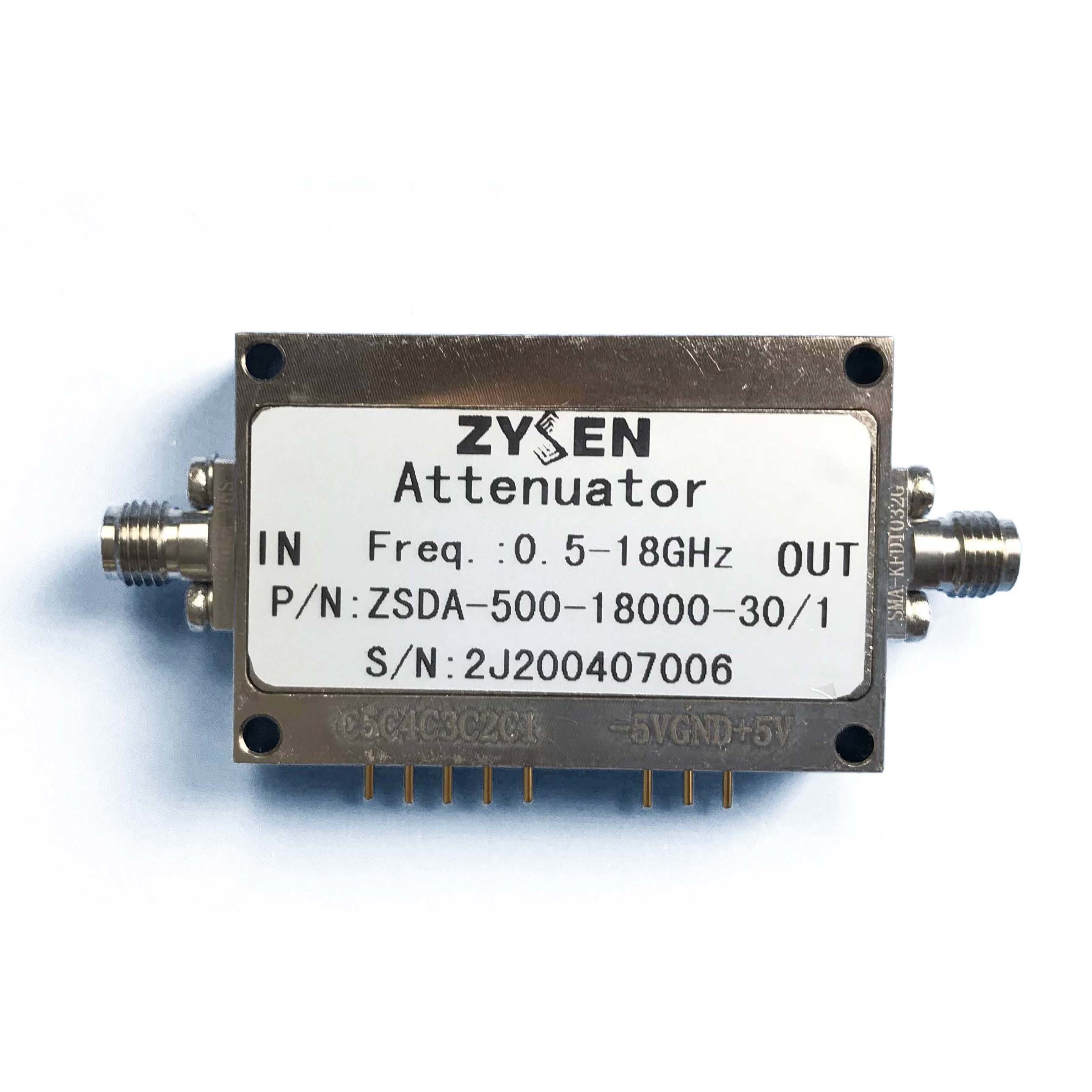 Buy cheap 0.5GHz To 18GHz Microwave Variable Attenuator 30dB Step 1dB product