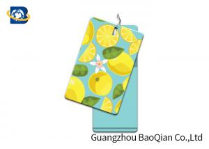 Buy cheap Colourful Fruit 3D Picture Lenticular Luggage Tags , Custom Hang Tags With 3D Flip Effect product