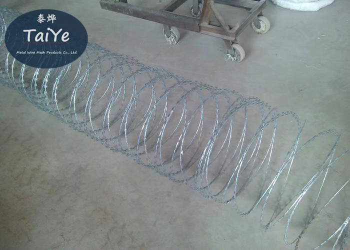 Buy cheap High Security Galvanized Concertina Cross Razor Barbed Wire Fencing product