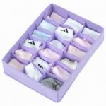 Buy cheap Closet Drawer Organizers, Nonwoven Underwear Storage Box, Foldable Design for Space Saving from wholesalers
