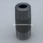Buy cheap Equal Shape Black Steel Pipe Nipple  Good Ductility  Easy To Operate from wholesalers