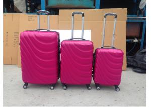 Buy cheap Colorful ABS Trolley Luggage , Hard Shell Carry On Luggage With Normal Combination Lock product