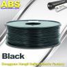 Buy cheap Black 1.75mm /3.0mm 3D Printer Filament 3D Printer Consumables ABS Filament from wholesalers