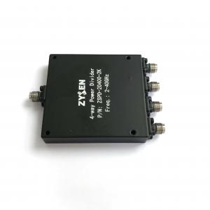 Buy cheap 2GHz to 40GHz  30W 4 Way Power Splitter RoHS 2.92mm Female Connector product