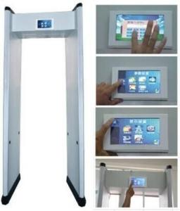 Buy cheap ABNM-600LCDTS 6 detection zonesLCD Touch Screen Walk Through Metal Detector product