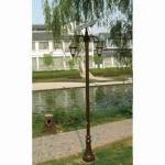 Buy cheap 5W Two Arms Solar Garden Light with 3.5m Pole Height and 38ah Battery Capacity, Maintenance-Free from wholesalers