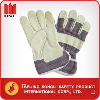 Buy cheap SLG-88PASA  Pig grain leather working safety gloves product