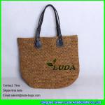Buy cheap high quality crochet straw totes natural raffia beach bag from wholesalers