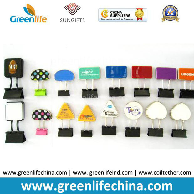 Buy cheap Office Stationery Popular Different Shapes Binder Paperclips Fateners product