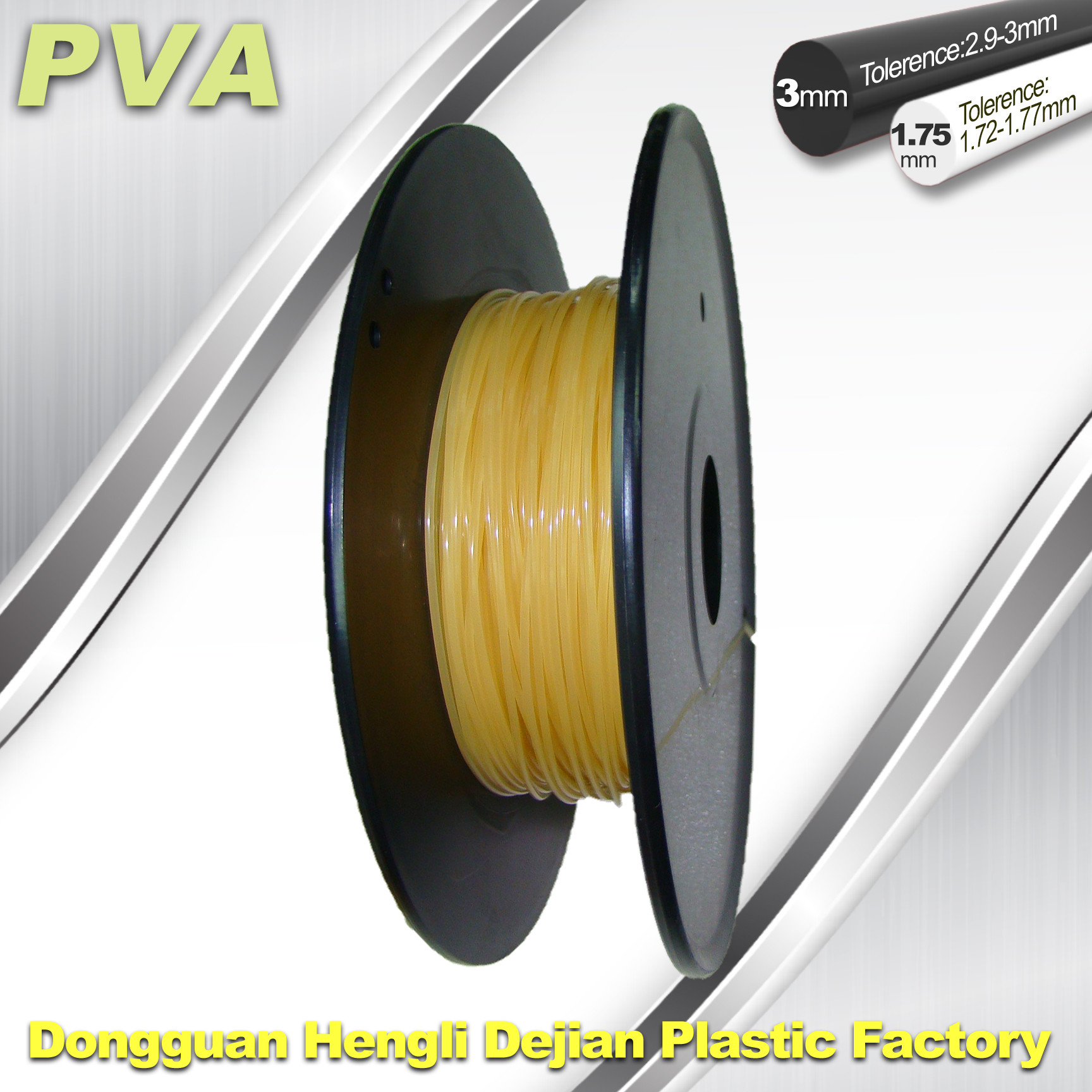 Buy cheap Water Soluble Support Material PVA 3D Printing Filament 1.75 / 3.0 mm Natural product