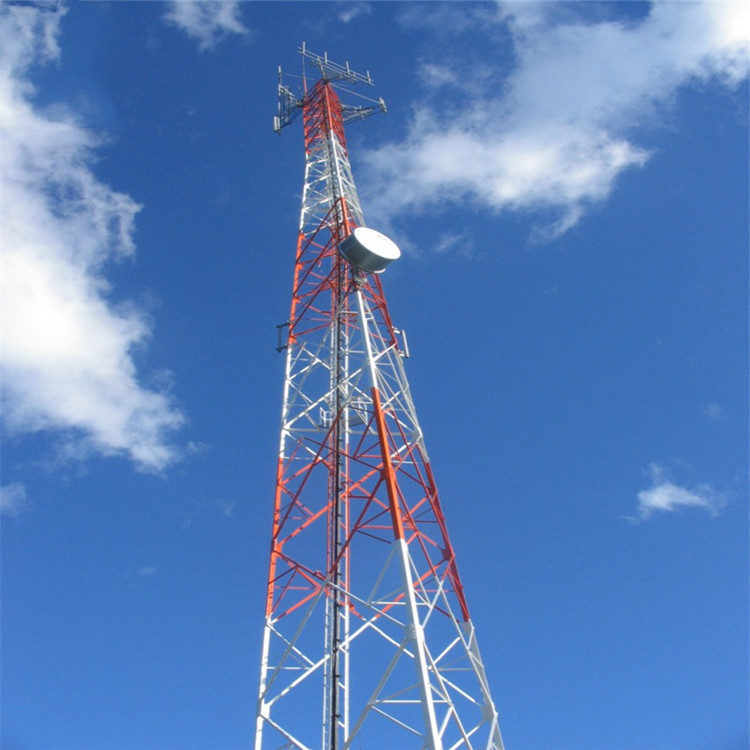 Buy cheap 4 Legged Communication Self Supporting 30m Angle Steel Tower product