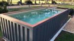 Buy cheap Custom Made Real Shipping Container Swimming Pool Modern Luxury Pool 20ft 40ft from wholesalers