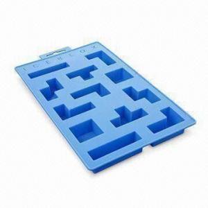 Buy cheap Ice Cube Tray, Made of High-quality Silicone, FDA and LFGB Approved, OEM Designs Welcomed product