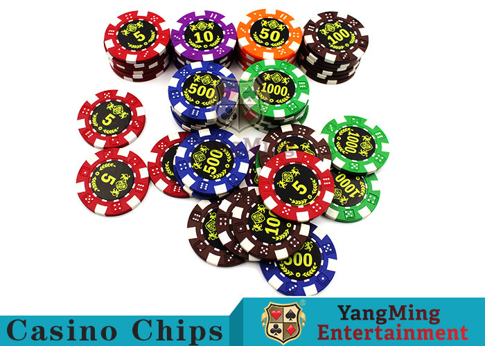 Buy cheap Good Printing Non - Faded Casino Royale Poker Chips With Special ABS Material product