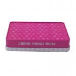 Buy cheap fashion rectangle cosmetic tin from wholesalers
