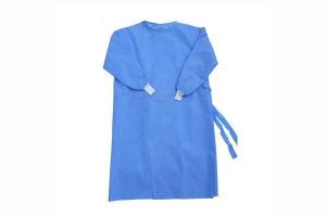 Buy cheap Hospital Polyethylene Plus Size Isolation Surgical Gown Non Woven product