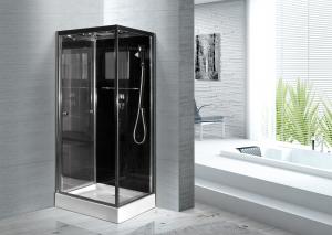 Buy cheap Convenient Comfort Bathroom Shower Glass Enclosure Kits , Glass Shower Units product