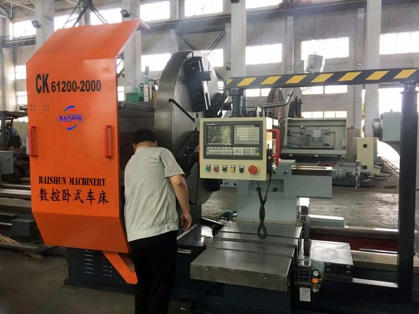 Buy cheap Global Service China CNC Facing In Lathe Machine 1600mm Diameter CK64160 from wholesalers