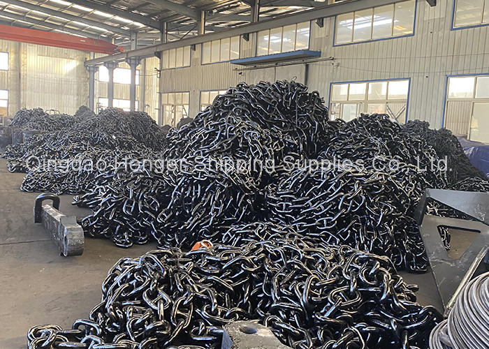 Buy cheap Black Painted Stud Link Anchor Chain Marine Anchor Chain from wholesalers
