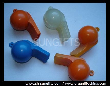Buy cheap Plastic football shape whistles with smooth surface product
