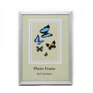 Buy cheap Simple Style Silver Photo Frames MFS-AL0007 , Decorative Metal Picture Frames product