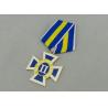 Buy cheap Gold Plating Custom Awards Medals Die Stamp , Ribbons Military Award Medal from wholesalers