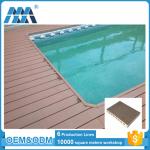 Buy cheap Eco wood composite anti-slip wpc decking high quality wpc outdoor swimming pool flooring from wholesalers
