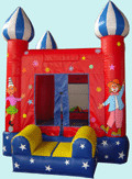 Buy cheap Kids Outdoor Small Inflatable Sports Games Commercial Bouncer For Amusement Park product