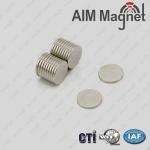 Buy cheap Round strong neodymium magnets 20mm X 2mm N35 from wholesalers