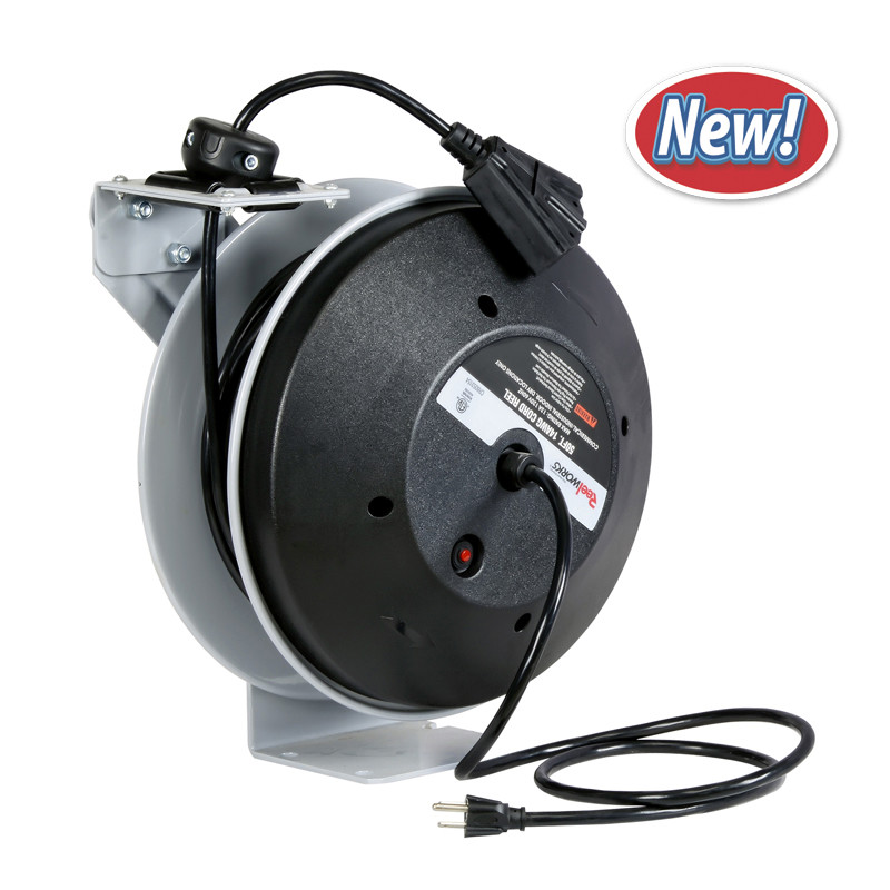 Buy cheap 12 AWG  Heavy Duty Retractable Extension Cord Reel from wholesalers