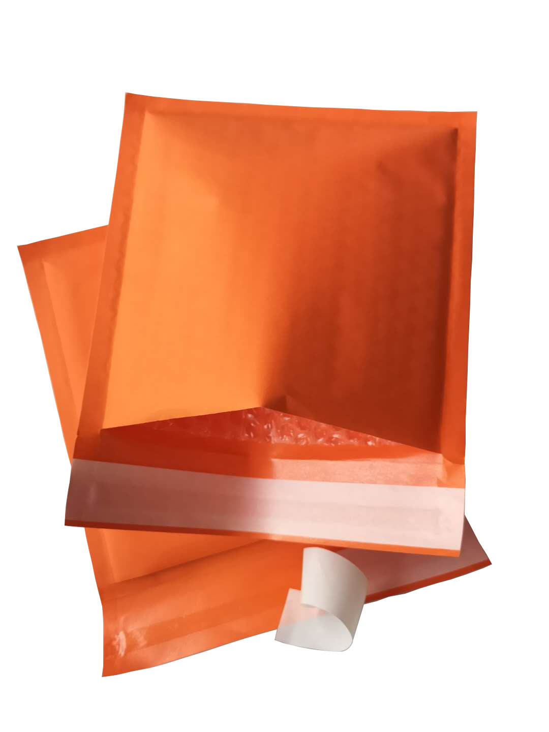 Eco-friendly Colored Kraft Bubble Mailer Envelopes ,Recyclable Self Seal Padded for sale