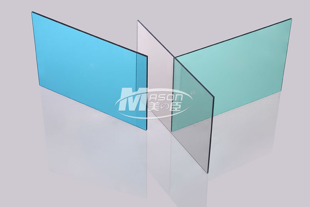 Clear 5mm 122X244cm Solid PC Sheet UV Stabilized Polycarbonate Panel