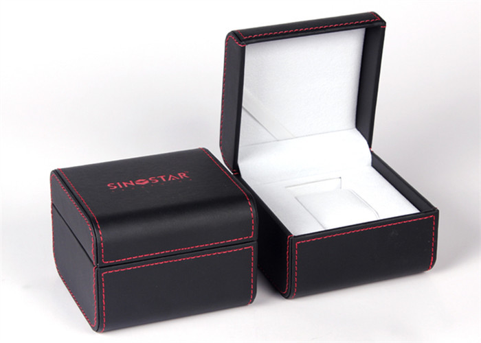 Buy cheap High End Style Leather Watch Box Luxury Waterproof Velvet For Presentation Gift product