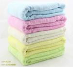 Buy cheap Natural Bamboo Fiber 28*55'' Bath Towel Soft  Pure Color Natural Organic Bamboo Fiber Towe from wholesalers