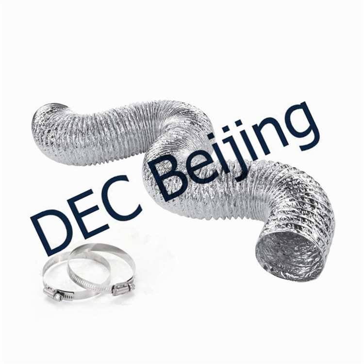 Buy cheap High quality Aluminum Foil Flexible Duct silver flexible HVAC duct for HVAC system from wholesalers