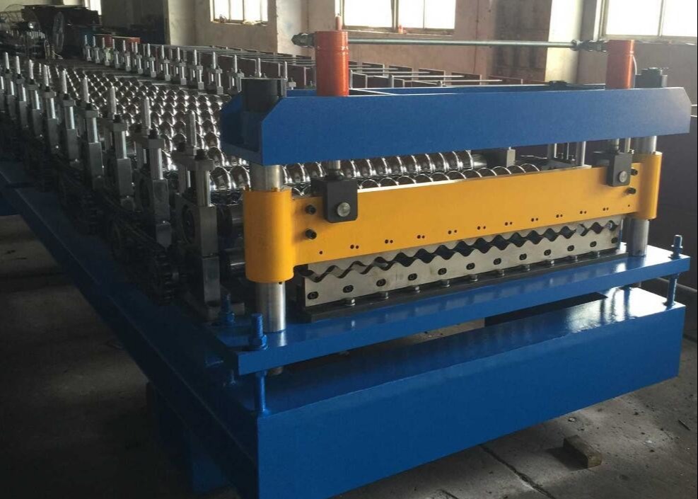 Buy cheap 17 Station Single Layer Roll Forming Machine 12m/min product
