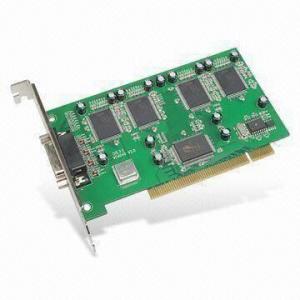 Buy cheap PCI DVR Video Card with Multiple Area Motion Detect, Supports Plug-and-play Function product