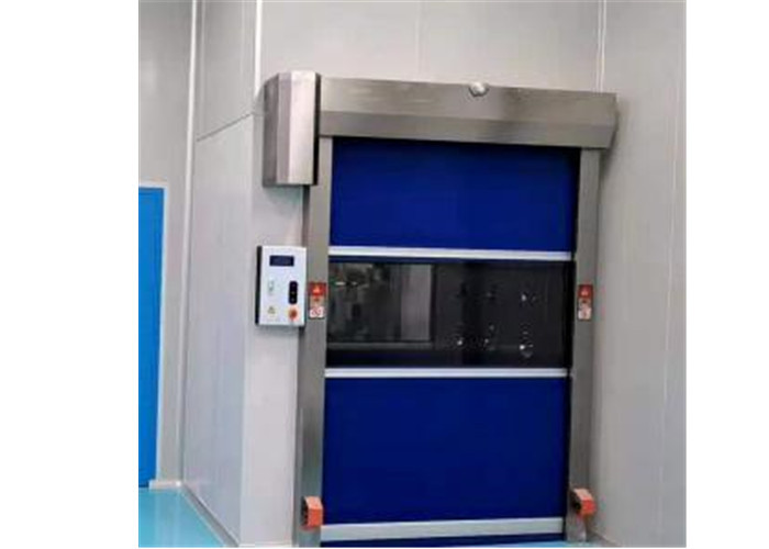 Buy cheap Remote Control Clean Room Air Shower Tunnel With Fast Speed PVC Rollers Door from wholesalers