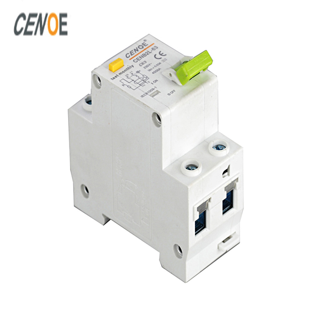 Buy cheap 1P+N RCBO ELCB Earth Residual Current Circuit Breaker with Overload Protection from wholesalers