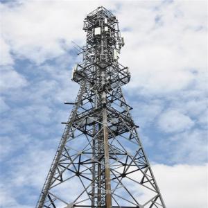 Buy cheap 10m Height Polygonal Face Antenna Telecommunication Tower product