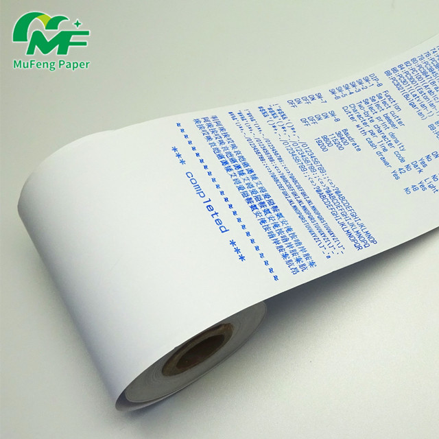 Buy cheap Thermal Blank Pos Thermal Printer Rolls Hard Plastic Core 3 1/8 X 230ft Clean Edge from wholesalers