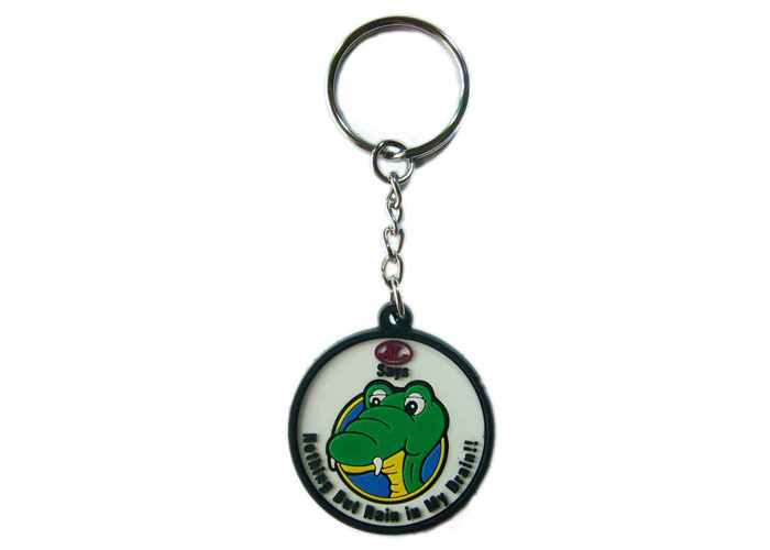 Buy cheap 2D Custom Promotional Soft PVC Keychain / Keyring for Mobile Phone from wholesalers