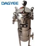 Buy cheap Stainless Steel 304 316 SS Sanitary Liquid Micron Slim Vessels Multi Water Filter Cartridge Housing from wholesalers