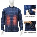 Buy cheap Sheerfond Heated Long Sleeve Shirt , Flannel Heated Thermal Underwear Odm from wholesalers