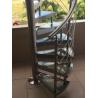 Buy cheap Outdoor Spiral Staircase with Glass Tread and Stainless Steel Railing from wholesalers