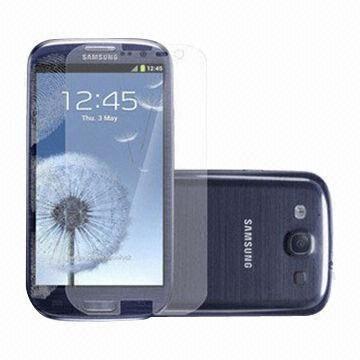 Buy cheap Screen Protector for Samsung Galaxy S3, Bubble-/Fingerprint-free, OEM and ODM Orders are Welcome product