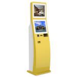 Buy cheap Intel 1037U CPU Hotel Self Service Check In Kiosk With Passport Scanner from wholesalers