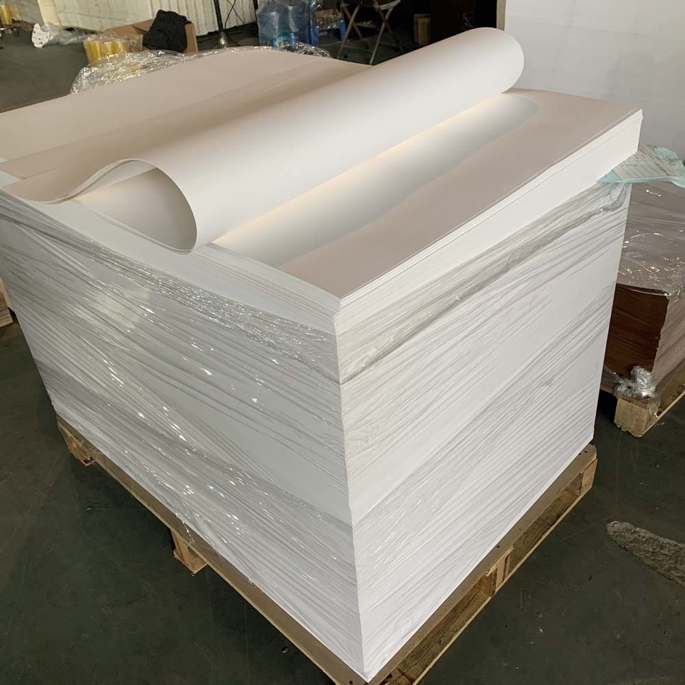 Buy cheap Pvc Pu Paper Packaging Material 787x1092mm 98% Plant firres Content product